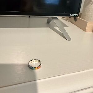 James Avery Multicolor Enamel Ring